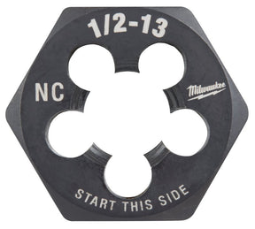 Milwaukee 49-57-5360 Threading Die, 1/2-13 Thread, Coarse Thread, HCS