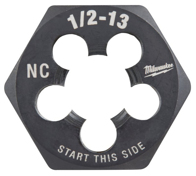 Milwaukee 49-57-5360 Threading Die, 1/2-13 Thread, Coarse Thread, HCS