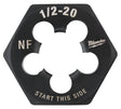 Milwaukee 49-57-5362 Threading Die, 1/2-20 Thread, Fine Thread, HCS