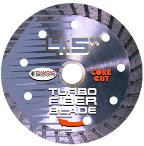 Diamond Products 01078 Specialty Blade, 4-1/2 in Dia, 7/8 in Arbor, Carbide Cutting Edge