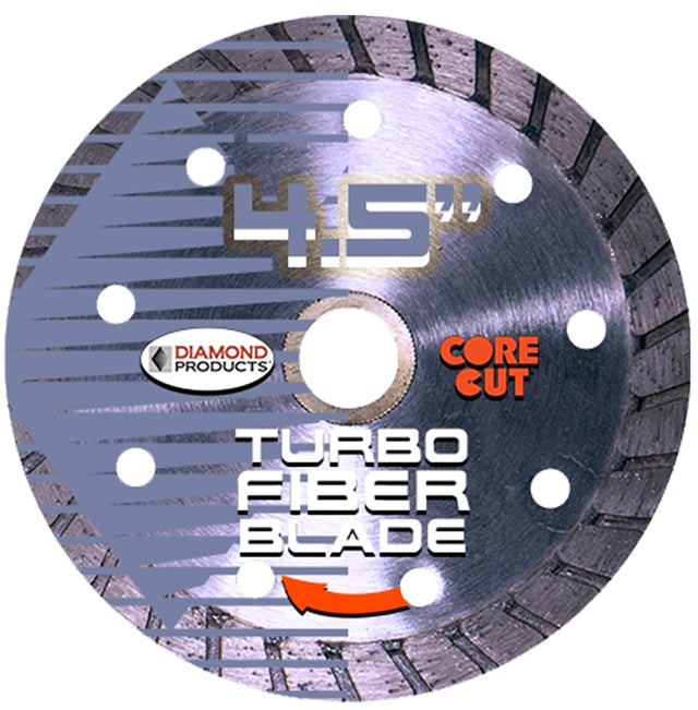 Diamond Products 01078 Specialty Blade, 4-1/2 in Dia, 7/8 in Arbor, Carbide Cutting Edge