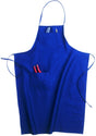 CLC TOOL WORKS BS60 Loop Neck Bib Apron, One-Size, 29 to 46 in Waist, Cotton, Blue, 3-Pocket