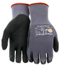Boss MaxiFlex Ultimate 34-874T/XL Seamless Knit Coated Gloves, Unisex, XL, 8.7 in L, Knit Wrist Cuff, Nitrile Coating