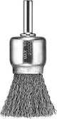DEWALT HP DW4901 Wire End Brush, 1 in Dia, 1/4 in Arbor/Shank, Crimped Bristle, 0.014 in Dia Bristle