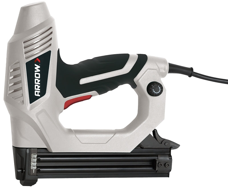 Arrow ET200BN Electric Nailer, 5/8, 3/4, 1, 1-1/4 in W Crown, Heavy-Duty Staple