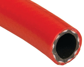 Abbott Rubber T18 Series T18004003 Air/Water Hose, 1/2 in, PVC, Red, 50 ft L