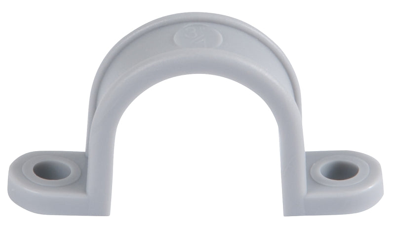 Gardner Bender GCC-410 Conduit Strap, 1-1/4 in, Polyethylene, Gray, 10/PK