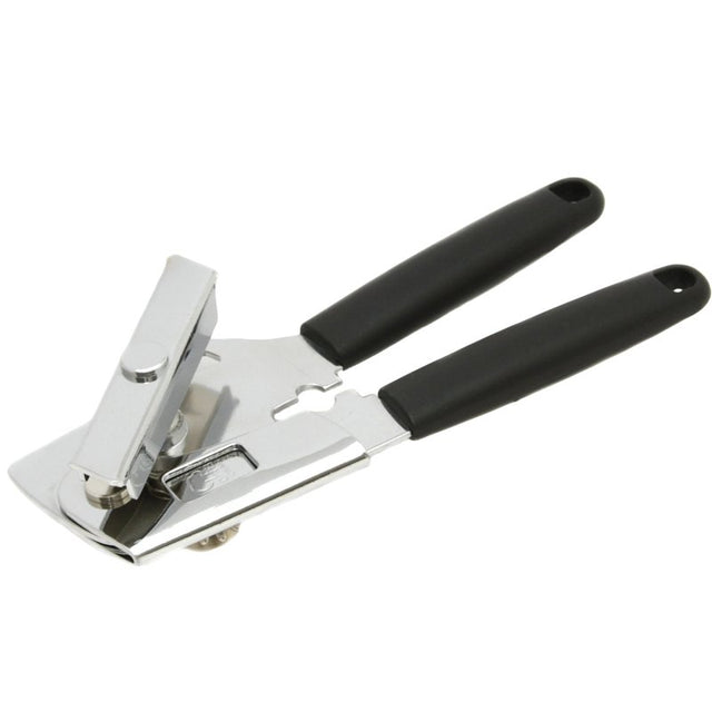 Chef Craft 21662 Heavy-Duty Can Opener, Stainless Steel, Black