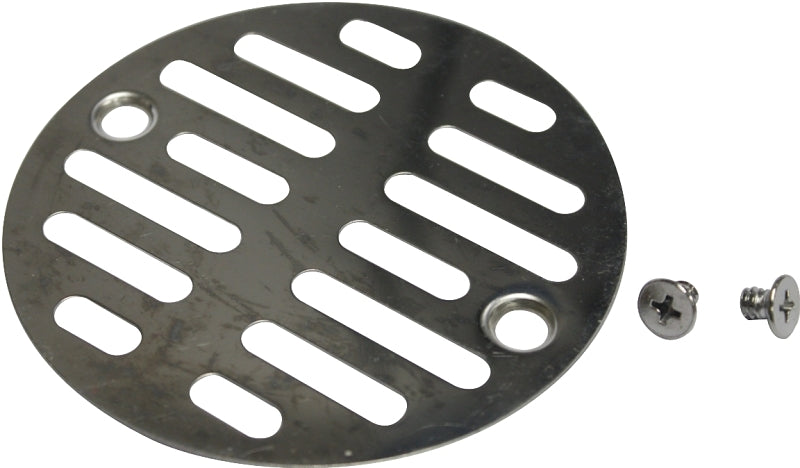 Plumb Pak PP825-50 Shower Drain Grid, Chrome-Plated