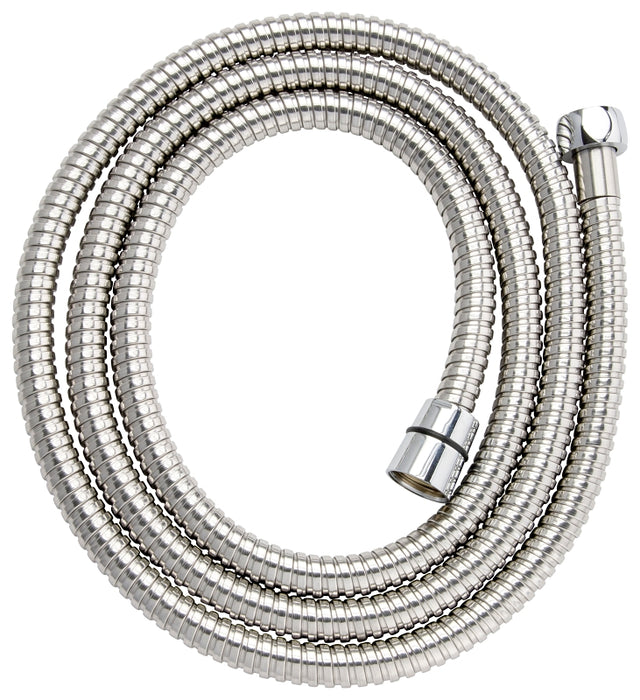 Plumb Pak PP825-43 Shower Hose, 72 in L Hose, Stainless Steel, Polished Chrome-Plated