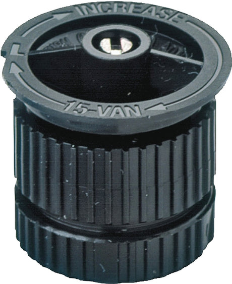 Rain Bird 15CSTC1 Fixed Pattern Spray Nozzle, 0.89 to 1.21 gpm, 15 ft, PVC