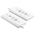 Prime-Line F 2728 Tilt Latch, Plastic, White, 2/PK