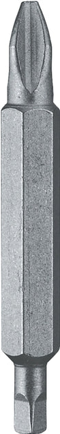 DEWALT DW2215 Screwdriver Bit, 3-Piece, Double-Ended, Steel, Zinc Phosphate