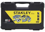 STANLEY STMT71648 Socket Set, Chrome