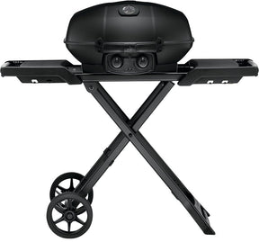 Napoleon Phantom TravelQ Series PRO285X-MK-PHM Portable Gas Grill, 12,000 Btu/hr BTU, Propane, 2-Burner, Black
