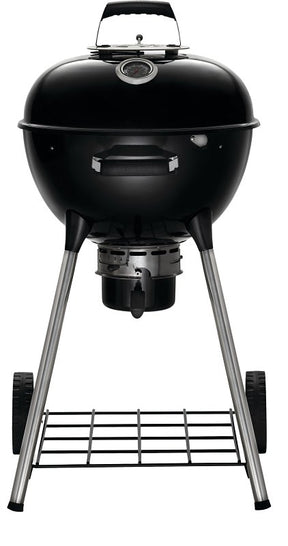 Napoleon Premium 18 NK18K-LEG-3 Charcoal Kettle Grill, 17.5 sq-in Primary Cooking Surface, Black