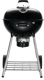 Napoleon Premium 22 NK22K-LEG-3 Charcoal Kettle Grill, 21.5 sq-in Primary Cooking Surface, Black