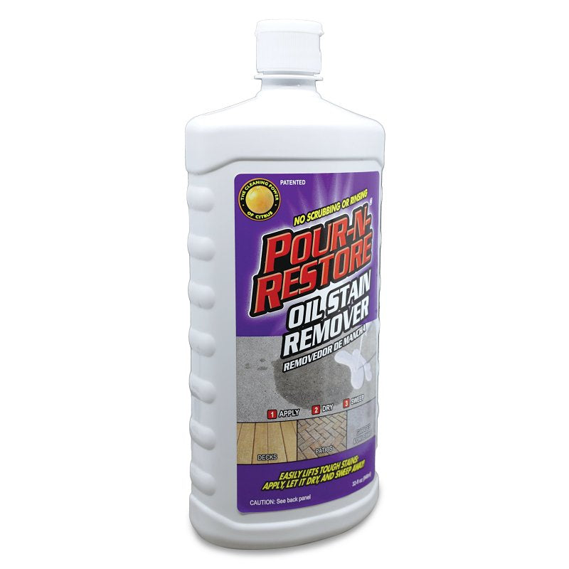 Pour-N-Restore PNR32OZ-06 Stain Remover, 32 oz, Liquid, Orange