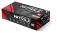 Boss B21051-M Disposable Gloves, M, Nitrile, Powder-Free, Black