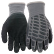Boss Arctik B93121-XL Work Gloves, Men's, XL, Wing Thumb, Elastic Knit Wrist, Slip-On Cuff, Latex/Polyester, Black