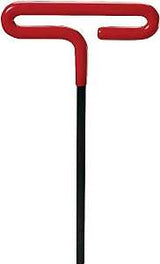 Eklind 51612 Hex Key, 6 in L Arm, 4 in L Handle, SAE, 3/16 in Tip, Steel, Black Oxide