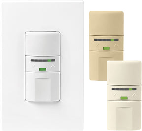 Eaton Wiring Devices OS106D1-C2-K Dimmer Sensor with LED, 120 V, 1-Pole, Motion Sensor, 180 deg Sensing