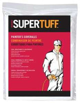 Trimaco 09905 Painting Disposable Coveralls, XL, Zipper, Polypropylene