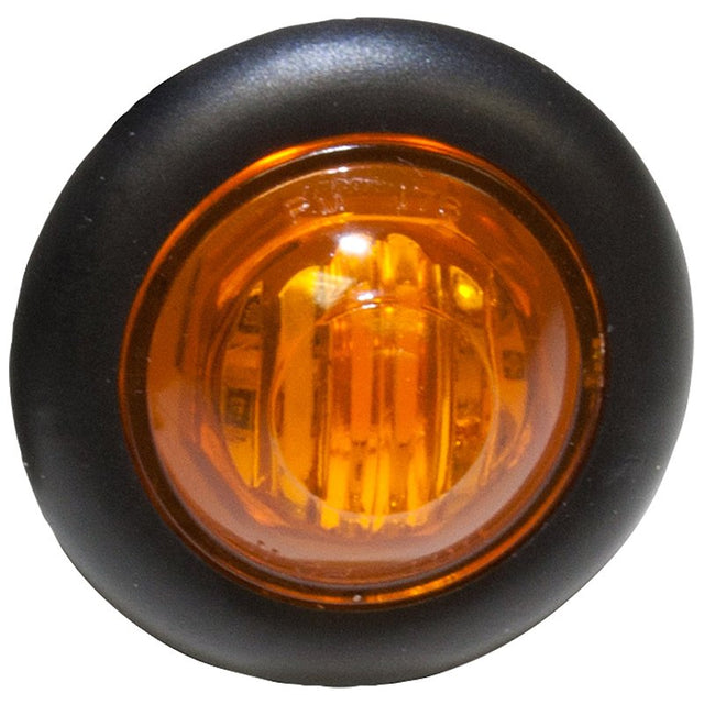 PM V181A-BT2 Marker Light, 9/16 V, LED Lamp, Amber Lens, Grommet