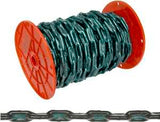 Campbell PS0332027 Straight Link Coil Chain, #2/0, 60 ft L, 520 lb Working Load, Steel, Zinc