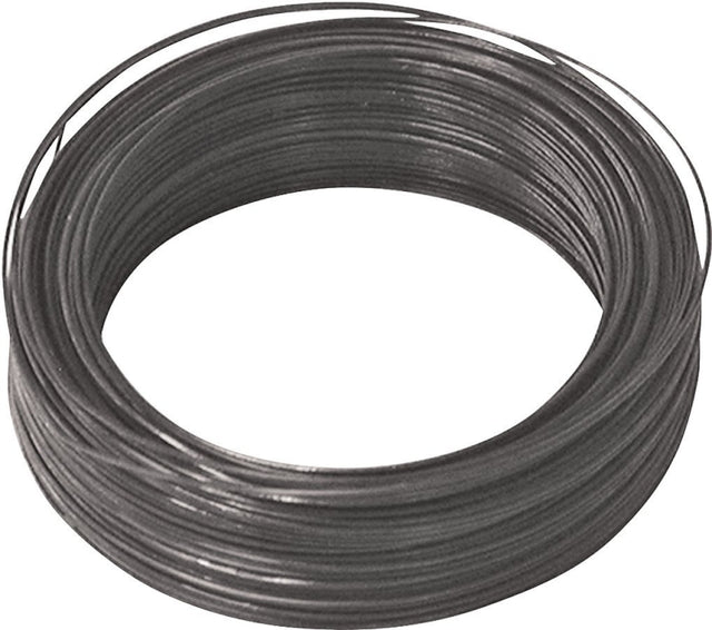 Hillman 50157 Utility Wire, 100 ft L, 24 ga Gauge, Steel, Annealed