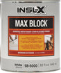 Insl-X Max Block SB5000099-04 Advanced Stain Blocking Primer, Gloss, White, 1 qt, Pack of 4