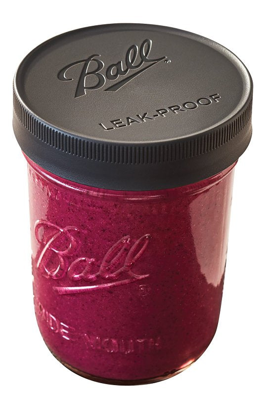Ball 1440010813 Storage Jar Lid, Plastic, Gray Cap/Lid
