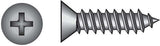 HILLMAN No. 6 X 1-1/4 in. L Phillips Flat Head Sheet Metal Screws 100 pk