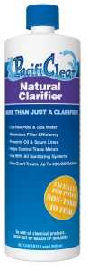 PacifiClear F063001012PC Natural Clarifier, 1 qt Bottle, Liquid