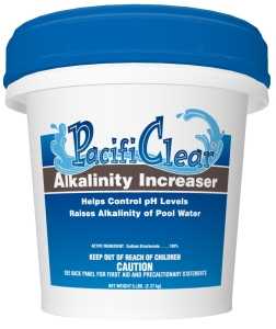 PacifiClear F085005040PC Alkalinity Increaser, Granular, 5 lb Pail