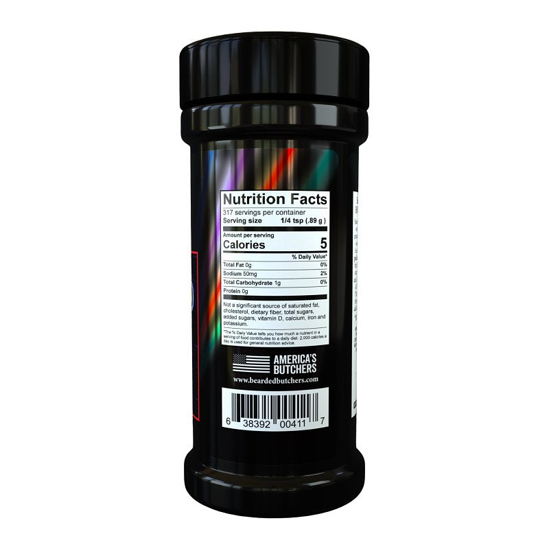 Bearded Butcher BB-4117 Seasoning, Solid, Hollywood Blend, 10 oz Shaker Can