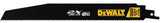 DEWALT DWA4179B25 Reciprocating Saw Blade, Steel, Applicable Materials: Metal, 1 in W, 9 in L, 10 TPI, Pack of 25