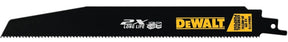 DEWALT DWA4179B25 Reciprocating Saw Blade, Steel, Applicable Materials: Metal, 1 in W, 9 in L, 10 TPI, Pack of 25