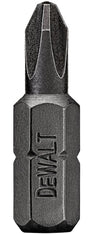 DEWALT DWA1PR2IR2 Insert Bit, #2 Drive, Phillips Reduced Drive, 1/4 in Shank, Hex Shank, 1 in L, S2 Modified Steel