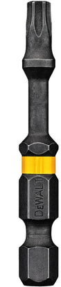 DEWALT DWA2TX25IRB Insert Bit, T25 Drive, Torx Drive, 1/4 in Shank, Hex Shank, 2 in L, Steel, Pack of 50