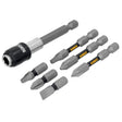 DEWALT TOUGHGRIP DWAF3HLDTG7 Locking Holder with Bit
