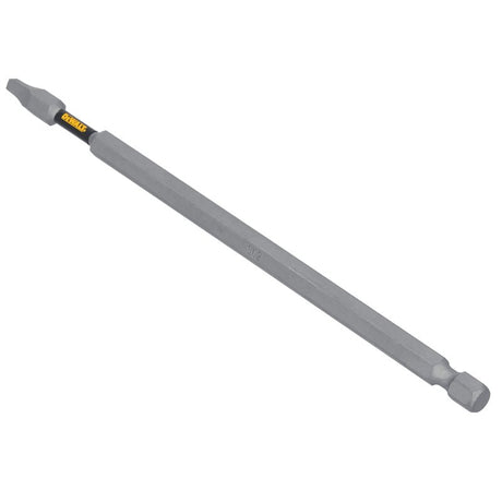 DEWALT TOUGHGRIP DWAF6SQ2TG1 Screwdriver Bit, #2 Drive, Square Drive, 1/4 in Shank, Hex Shank, 6 in L, Steel