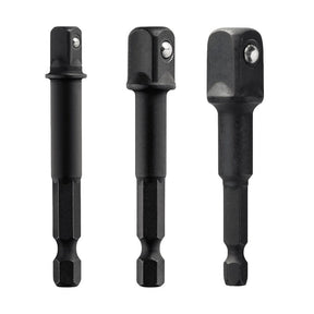 DEWALT ELITE Series DWAFADPTFT3 Socket Adapter Set, 3-Piece, HCS
