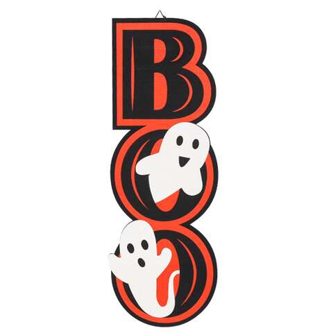 Celebrations 20 in. Ghost Boo Wall Decor