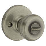 Kwikset 400T 5RCLRCSK3BX Entry Knob, Antique Brass, K3 Keyway, 3 Grade, Pack of 3