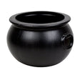 Union Products 55160 Planter, 16 in H, Black