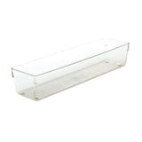 iDesign Linus 3 in. H X 4 in. W X 16 in. D Plastic Drawer Organizer