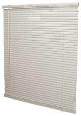 Simple Spaces PVCMB-5AA Blind, 64 in L, 30 in W, Vinyl, Alabaster