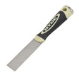 Hyde Pro Project 06101 Flexible Putty Knife, 1-1/2 in W Blade, Carbon Steel Blade, Polypropylene/TPE Handle, 8 in OAL