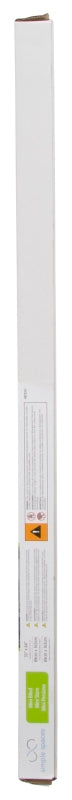 Simple Spaces PVCMB-10AA Blind, 64 in L, 35 in W, Vinyl, Alabaster